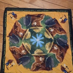 Smokey Bear Bandana 19.5"